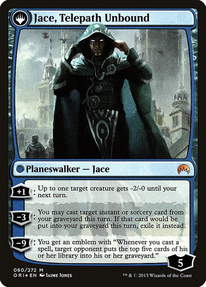 Jace, Vryn's Prodigy // Jace, Telepath Unbound [Magic Origins Prerelease Promos] | North Valley Games