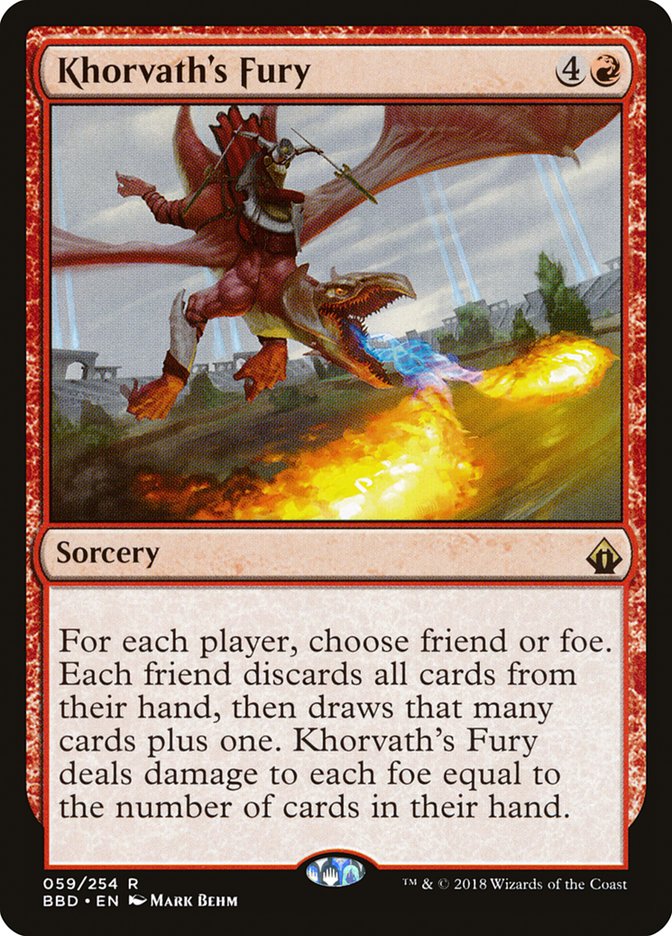 Khorvath's Fury [Battlebond] | North Valley Games