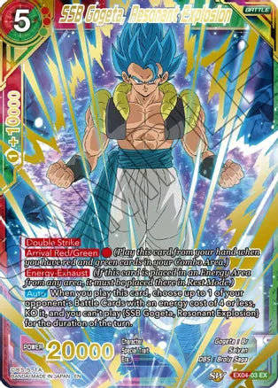 SSB Gogeta, Resonant Explosion (Gold Stamped) (EX04-03) [Mythic Booster] | North Valley Games