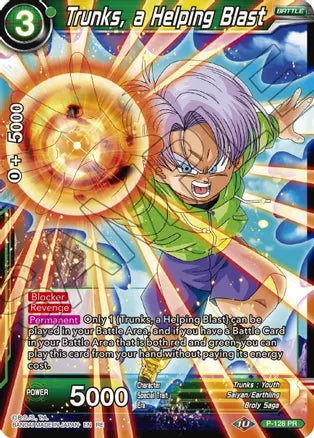 Trunks, a Helping Blast (P-128) [Mythic Booster] | North Valley Games