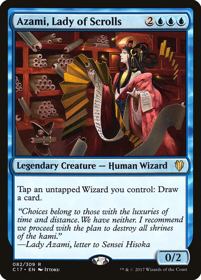 Azami, Lady of Scrolls [Commander 2017] | North Valley Games