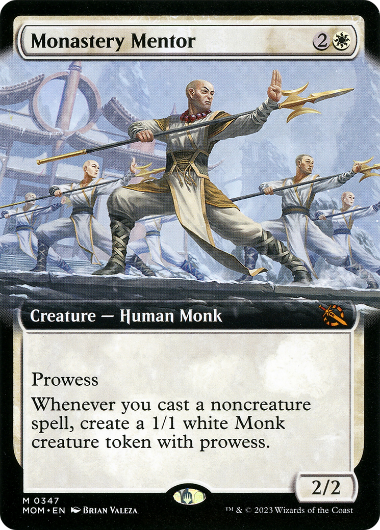 Monastery Mentor (Extended Art) [March of the Machine] | North Valley Games