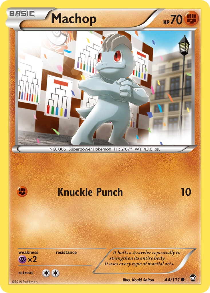 Machop (44/111) [XY: Furious Fists] | North Valley Games