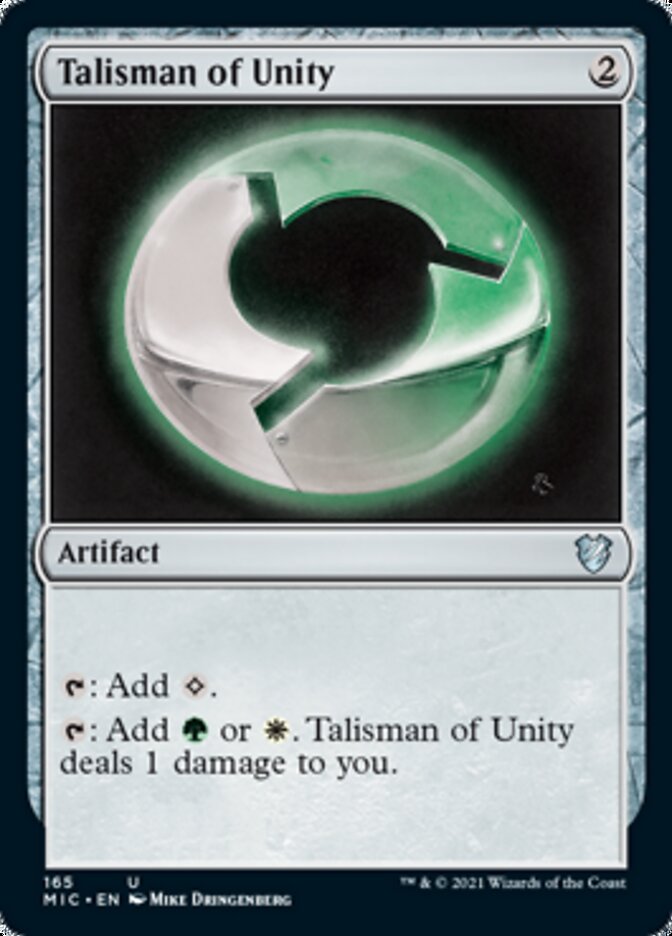 Talisman of Unity [Innistrad: Midnight Hunt Commander] | North Valley Games