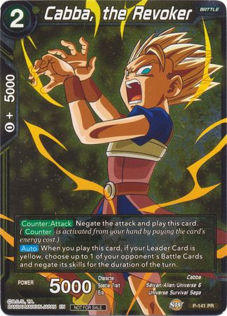 Cabba, the Revoker (P-141) [Promotion Cards] | North Valley Games