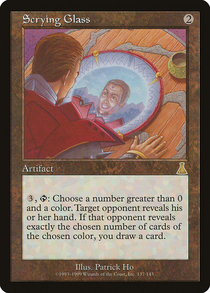 Scrying Glass [Urza's Destiny] | North Valley Games