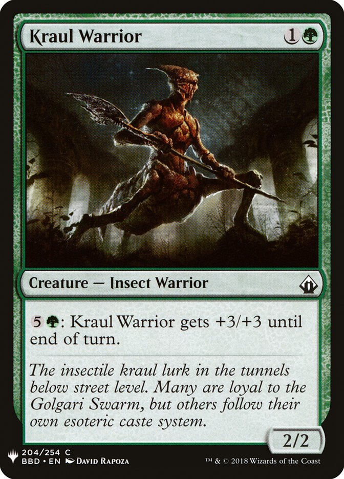 Kraul Warrior [Mystery Booster] | North Valley Games
