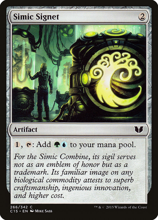 Simic Signet [Commander 2015] | North Valley Games