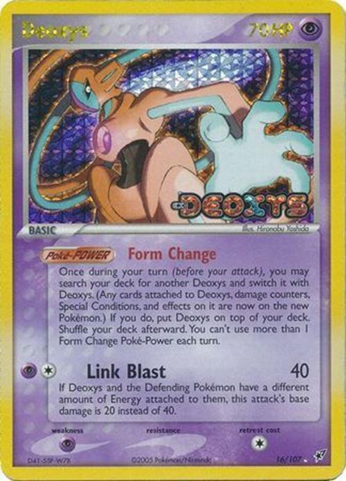 Deoxys (16/107) (Stamped) [EX: Deoxys] | North Valley Games