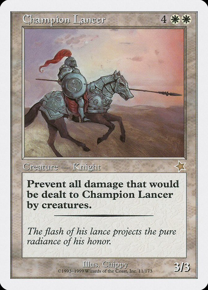 Champion Lancer [Starter 1999] | North Valley Games