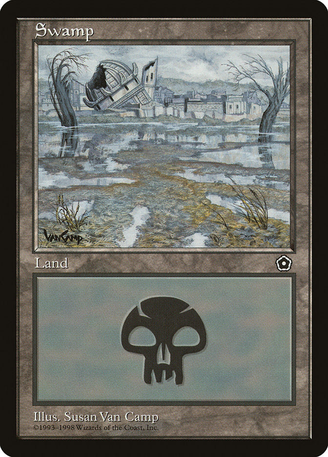 Swamp (Black Signature) [Portal Second Age] | North Valley Games
