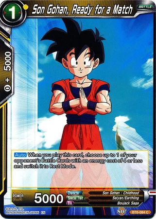 Son Gohan, Ready for a Match (BT6-084) [Destroyer Kings] | North Valley Games
