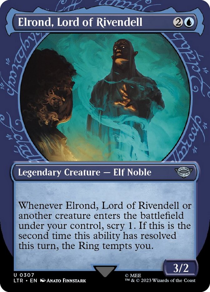 Elrond, Lord of Rivendell (Showcase Ring Frame) [The Lord of the Rings: Tales of Middle-Earth] | North Valley Games