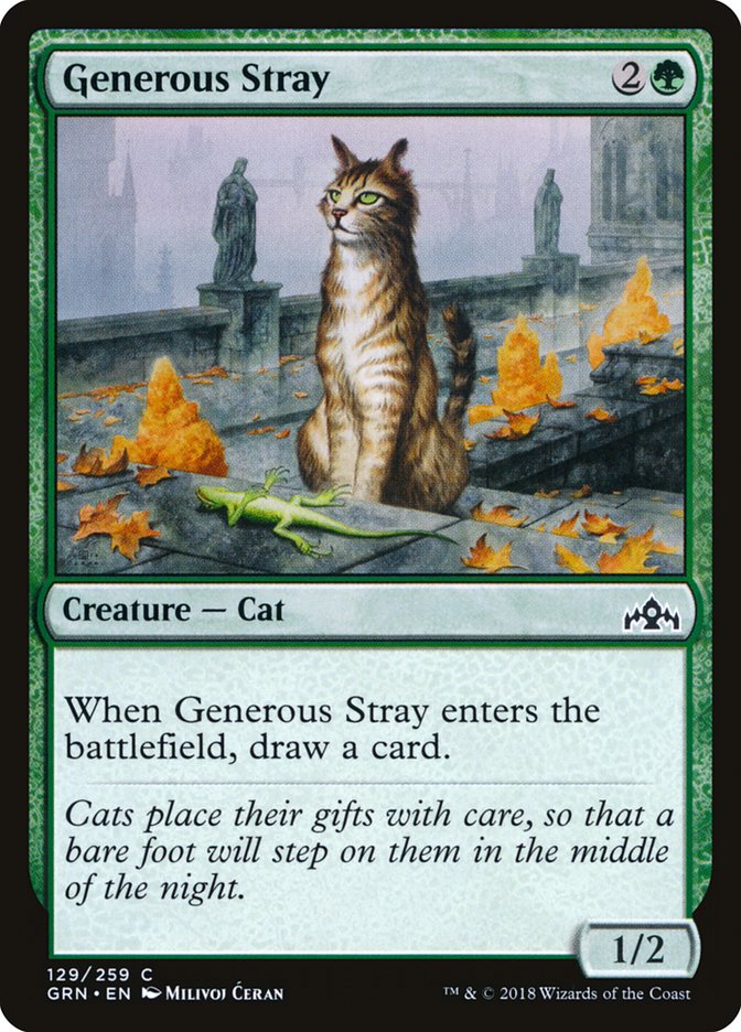 Generous Stray [Guilds of Ravnica] | North Valley Games