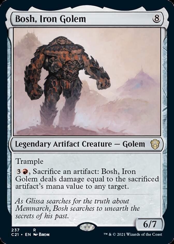 Bosh, Iron Golem [Commander 2021] | North Valley Games
