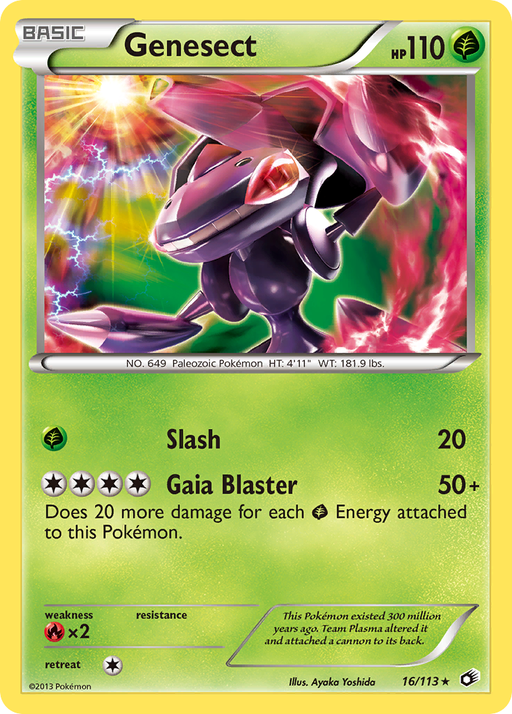 Genesect (16/113) [Black & White: Legendary Treasures] | North Valley Games