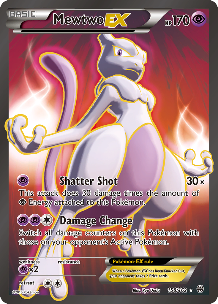 Mewtwo EX (158/162) [XY: BREAKthrough] | North Valley Games