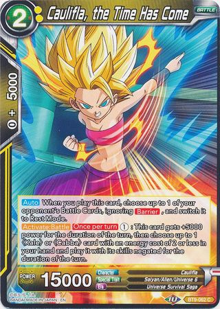 Caulifla, the Time Has Come (BT9-062) [Universal Onslaught] | North Valley Games