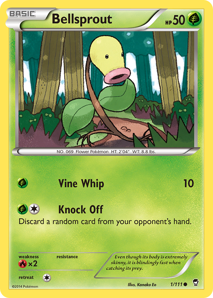 Bellsprout (1/111) [XY: Furious Fists] | North Valley Games