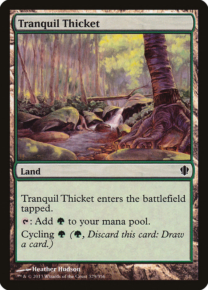 Tranquil Thicket [Commander 2013] | North Valley Games