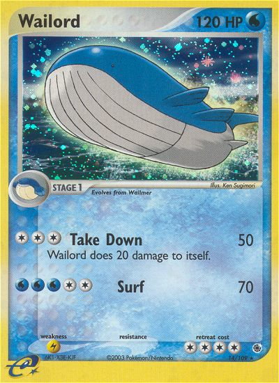Wailord (14/109) [EX: Ruby & Sapphire] | North Valley Games