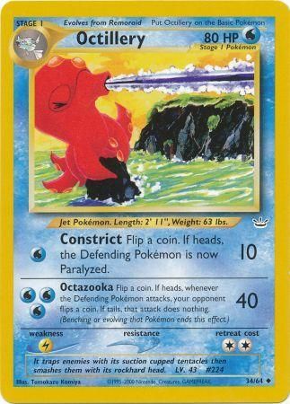 Octillery (34/64) [Neo Revelation Unlimited] | North Valley Games