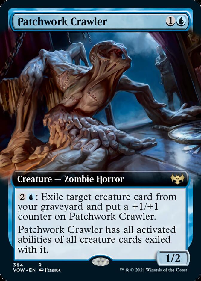 Patchwork Crawler (Extended Art) [Innistrad: Crimson Vow] | North Valley Games