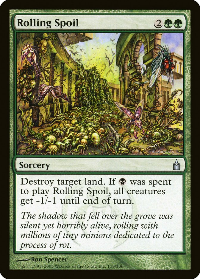Rolling Spoil [Ravnica: City of Guilds] | North Valley Games