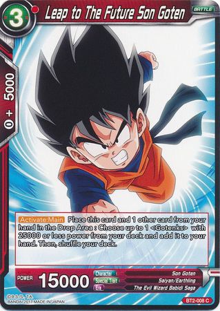Leap to The Future Son Goten (BT2-008) [Union Force] | North Valley Games
