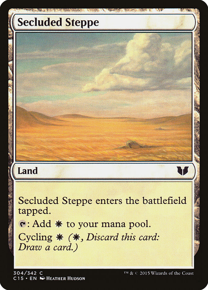 Secluded Steppe [Commander 2015] | North Valley Games