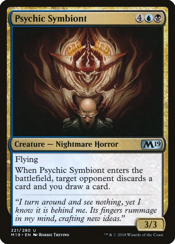 Psychic Symbiont [Core Set 2019] | North Valley Games