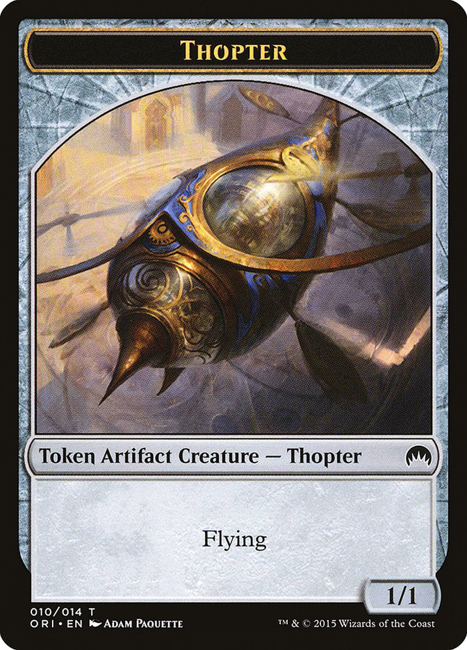 Thopter Token (010/014) [Magic Origins Tokens] | North Valley Games