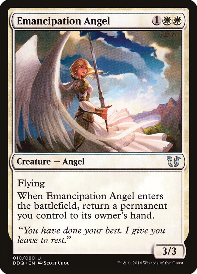Emancipation Angel [Duel Decks: Blessed vs. Cursed] | North Valley Games