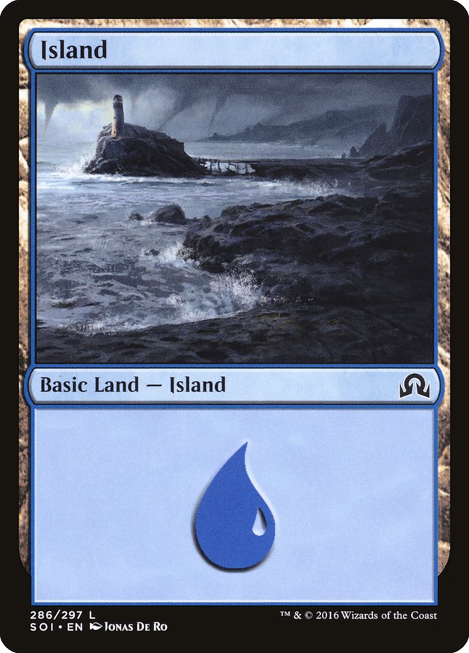 Island (286) [Shadows over Innistrad] | North Valley Games