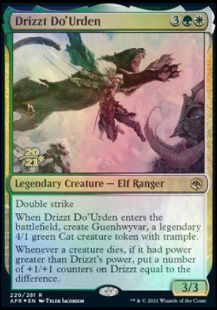 Drizzt Do'Urden [Dungeons & Dragons: Adventures in the Forgotten Realms Prerelease Promos] | North Valley Games