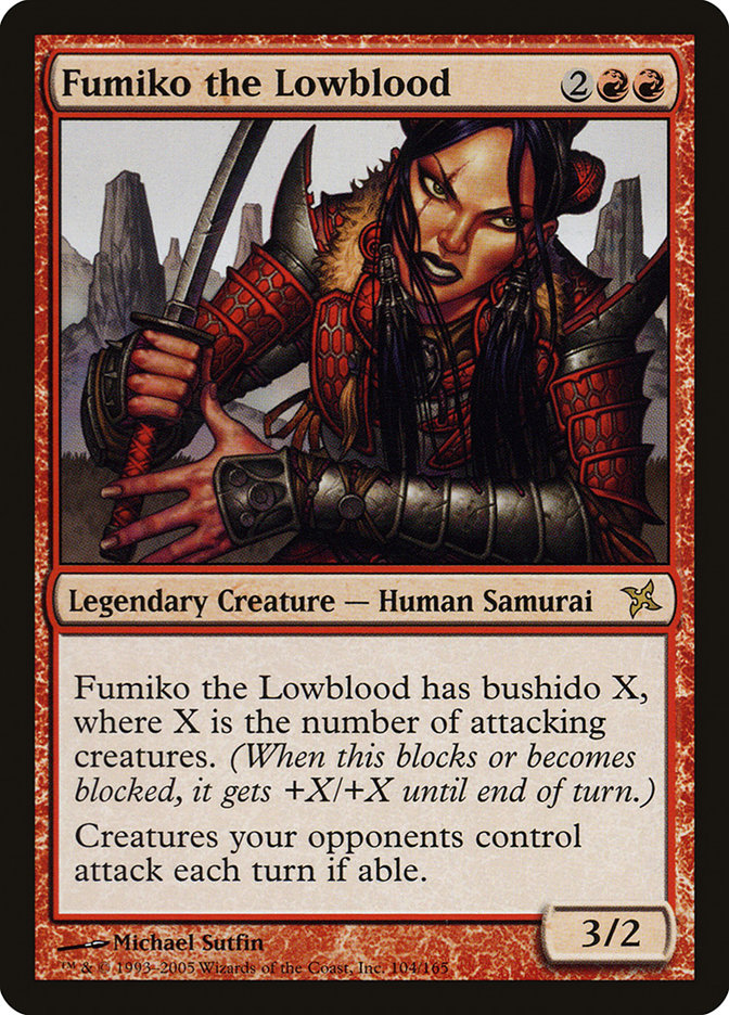 Fumiko the Lowblood [Betrayers of Kamigawa] | North Valley Games