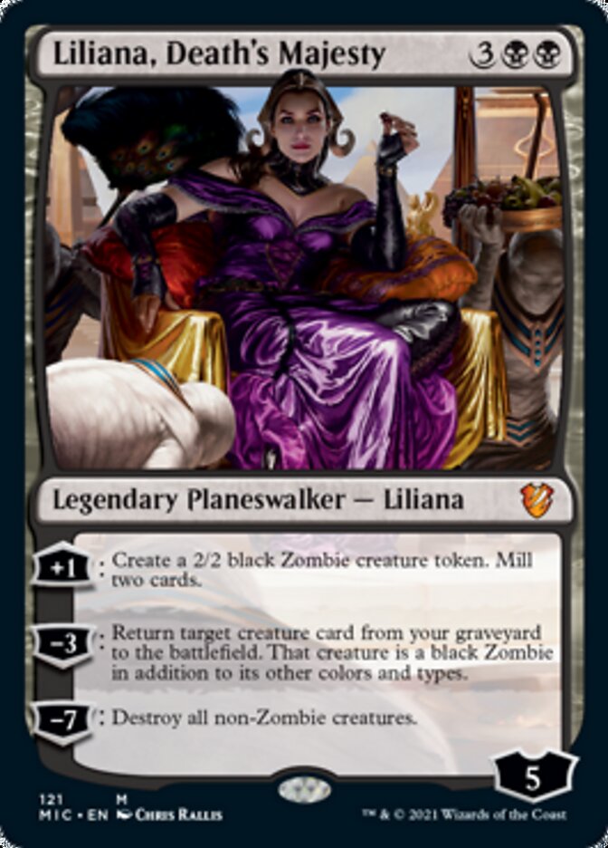 Liliana, Death's Majesty [Innistrad: Midnight Hunt Commander] | North Valley Games