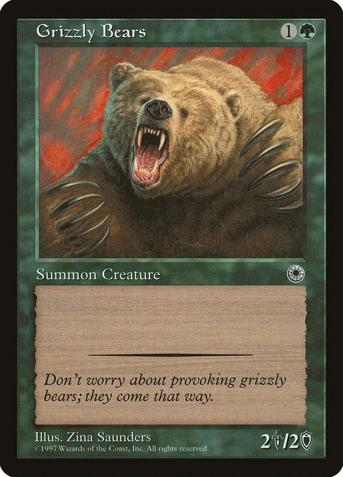 Grizzly Bears [Portal] | North Valley Games