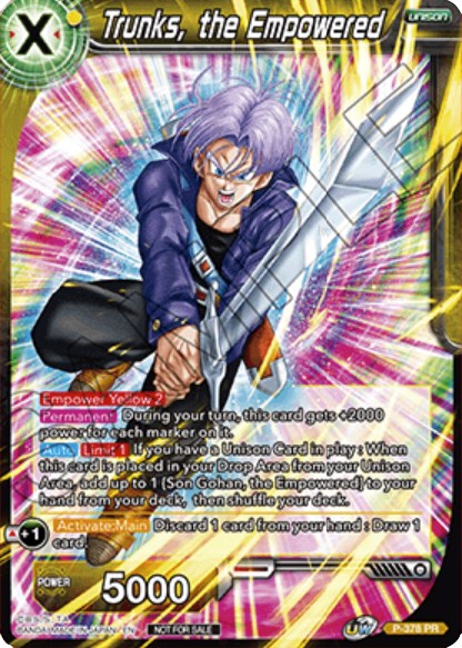 Trunks, the Empowered (P-378) [Promotion Cards] | North Valley Games