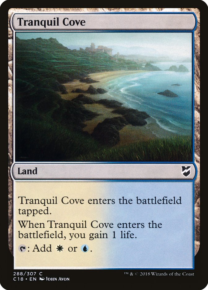 Tranquil Cove [Commander 2018] | North Valley Games