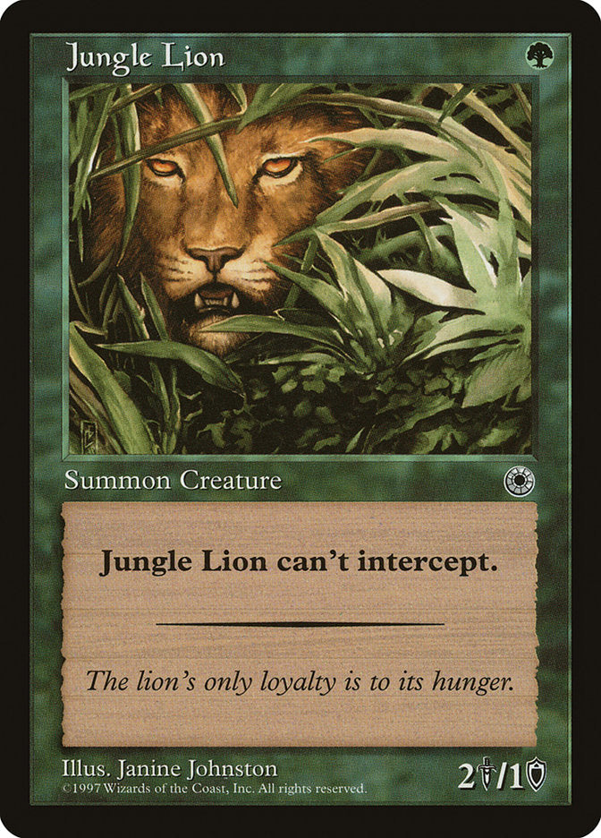 Jungle Lion [Portal] | North Valley Games