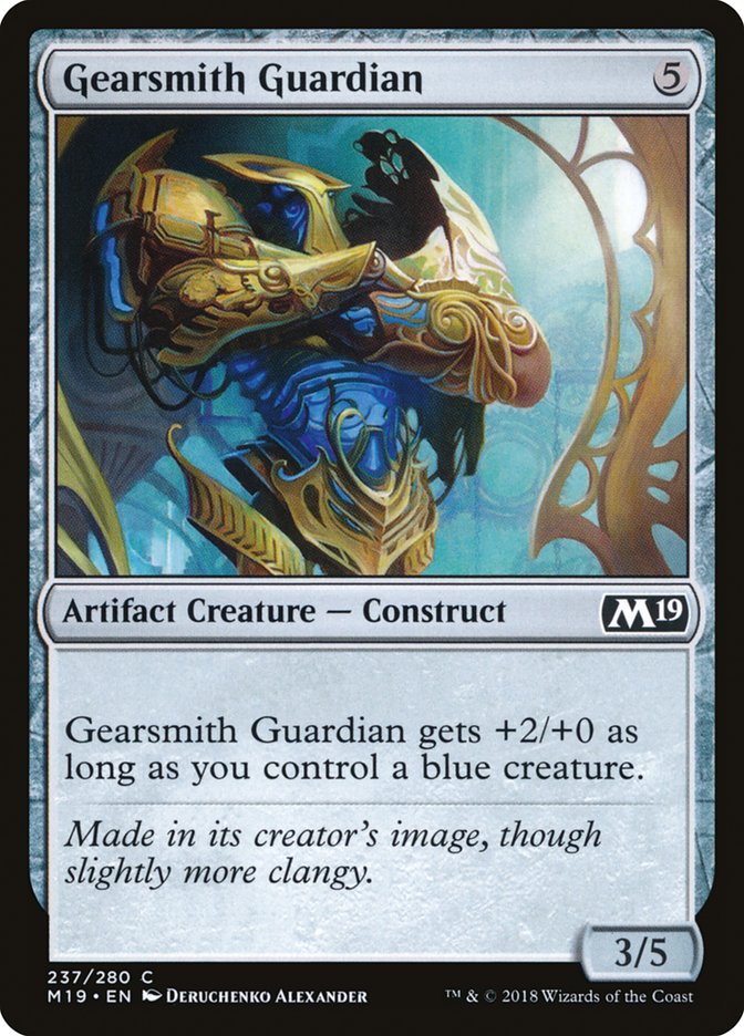 Gearsmith Guardian [Core Set 2019] | North Valley Games