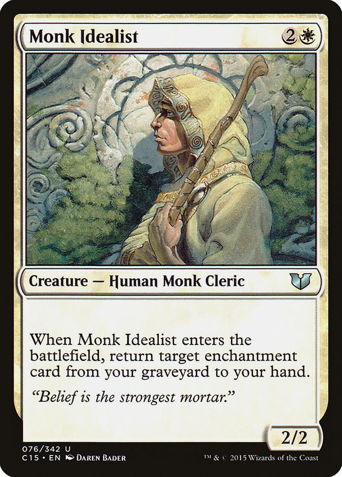 Monk Idealist [Commander 2015] | North Valley Games