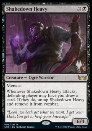 Shakedown Heavy (Promo Pack) [Streets of New Capenna Promos] | North Valley Games