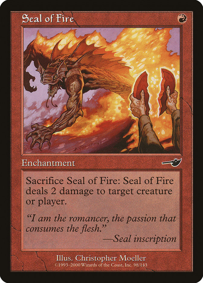 Seal of Fire [Nemesis] | North Valley Games