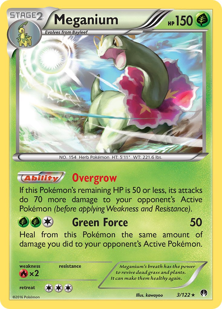 Meganium (3/122) [XY: BREAKpoint] | North Valley Games