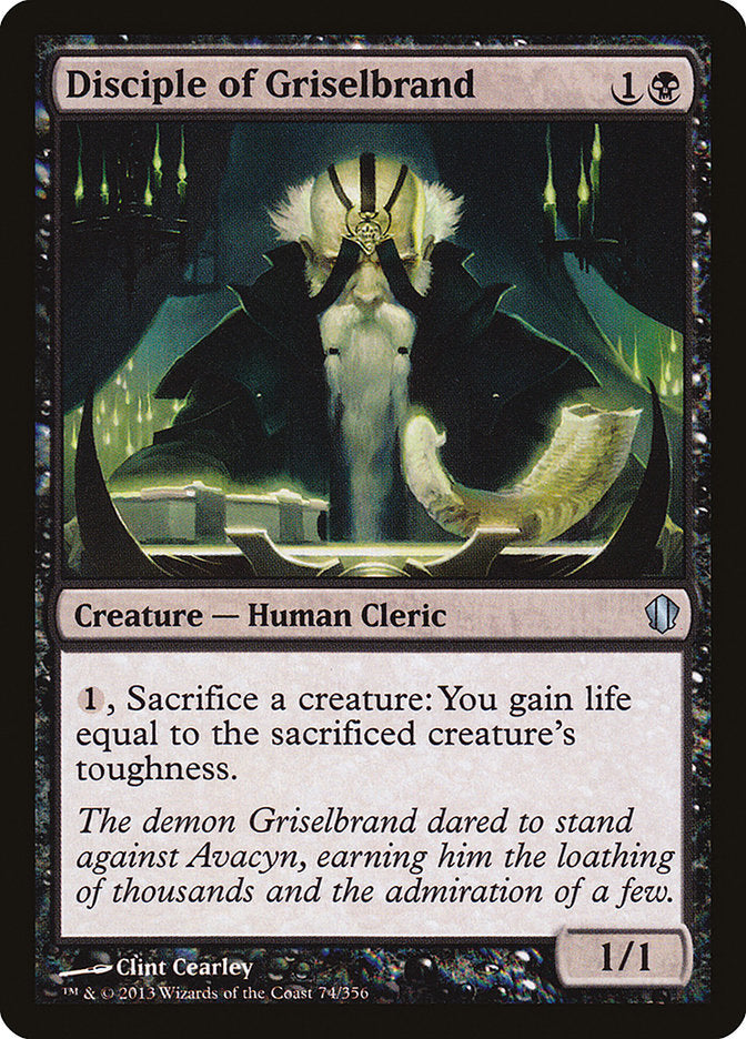 Disciple of Griselbrand [Commander 2013] | North Valley Games