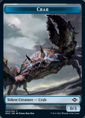 Crab // Treasure (21) Double-Sided Token [Modern Horizons 2 Tokens] | North Valley Games