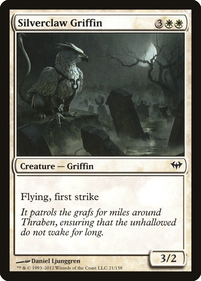 Silverclaw Griffin [Dark Ascension] | North Valley Games