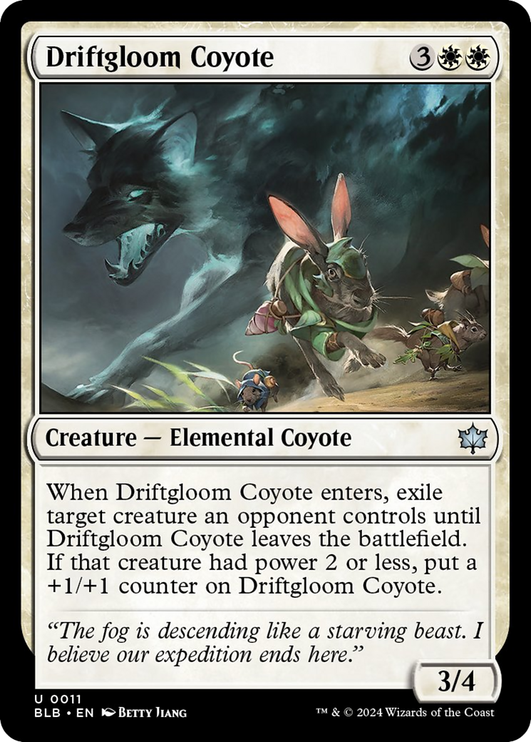 Driftgloom Coyote [Bloomburrow] | North Valley Games